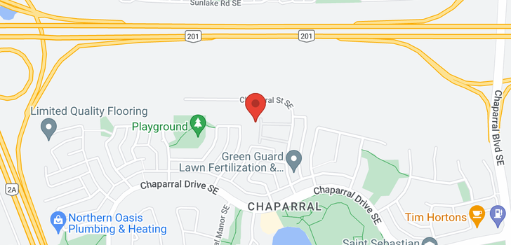 map of 71 Chaparral  Point SE